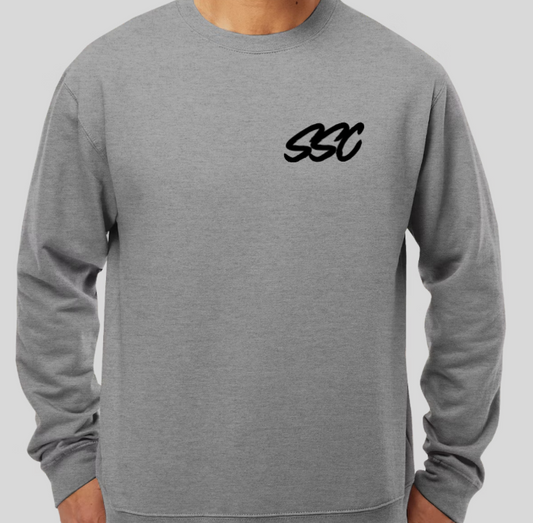 "Scraping the Road" Crewneck