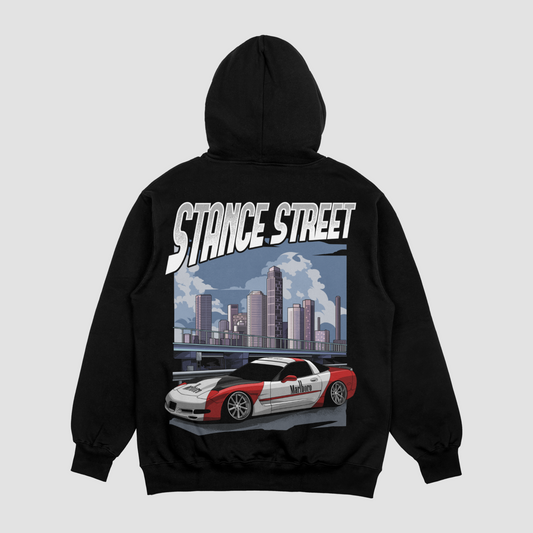 Corvette City Skyline Hoodie