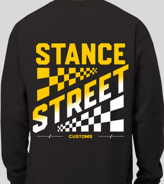Checkered Stance Street Crewneck