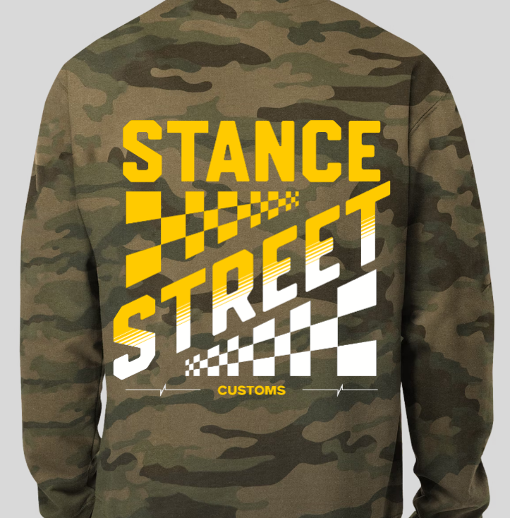 Checkered Stance Street Crewneck