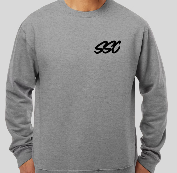 "Scraping the Road" Crewneck