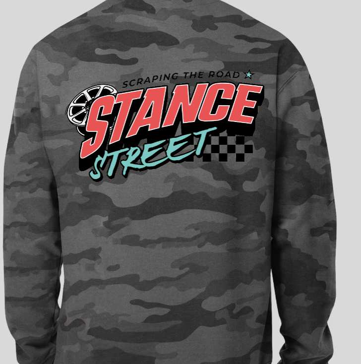 "Scraping the Road" Crewneck