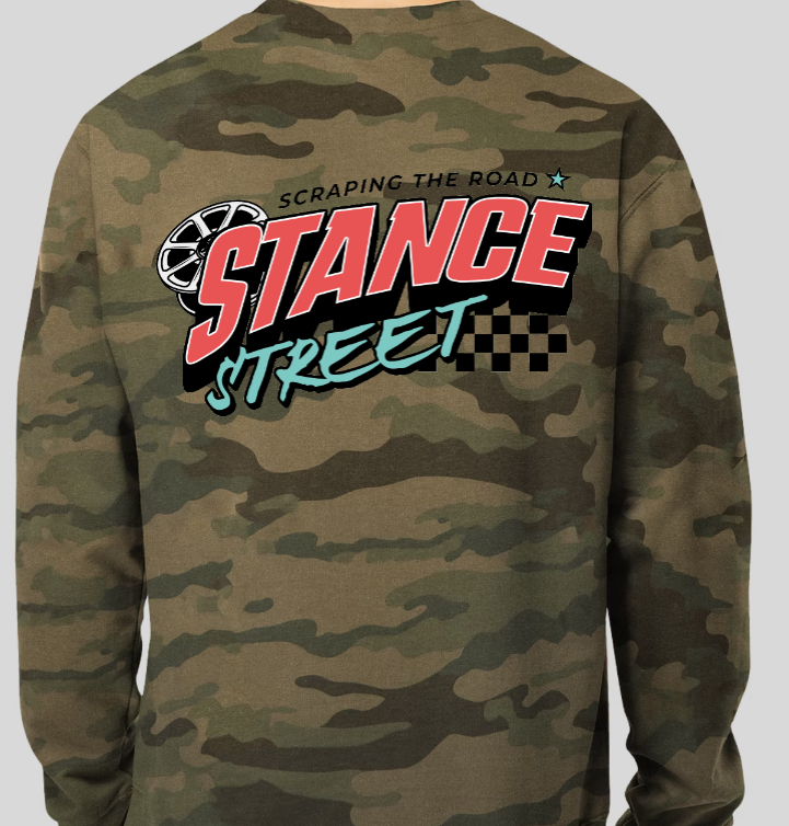 "Scraping the Road" Crewneck