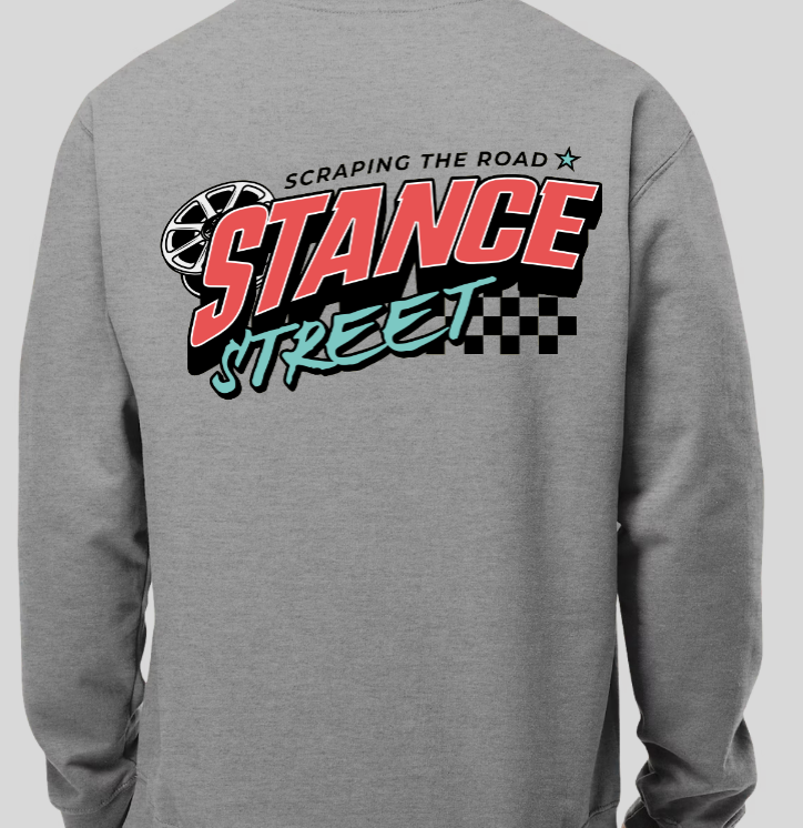 "Scraping the Road" Crewneck