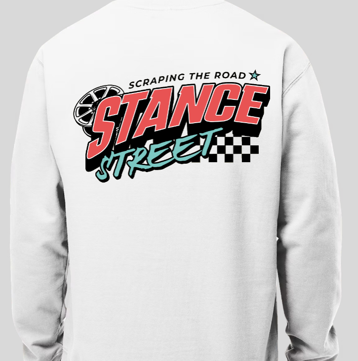 "Scraping the Road" Crewneck